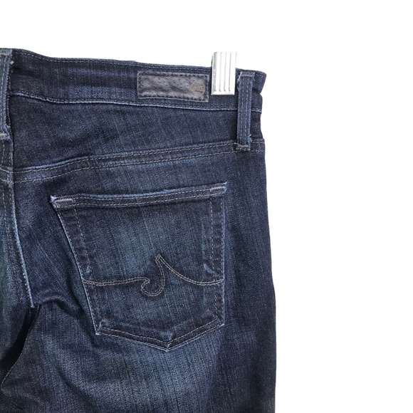 AG Adriano Goldschmied Women's The Stilt Cigarette Leg Jeans Blue Dark Wash 26R - Picture 6 of 9